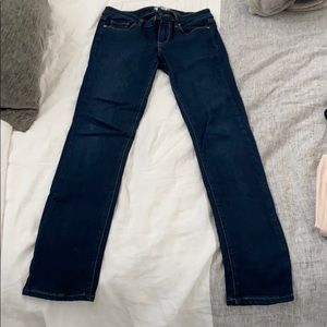 Dark denim skinny Paige jeans
